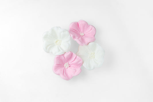Sugar Decor - Fantasy Flower Pink & White