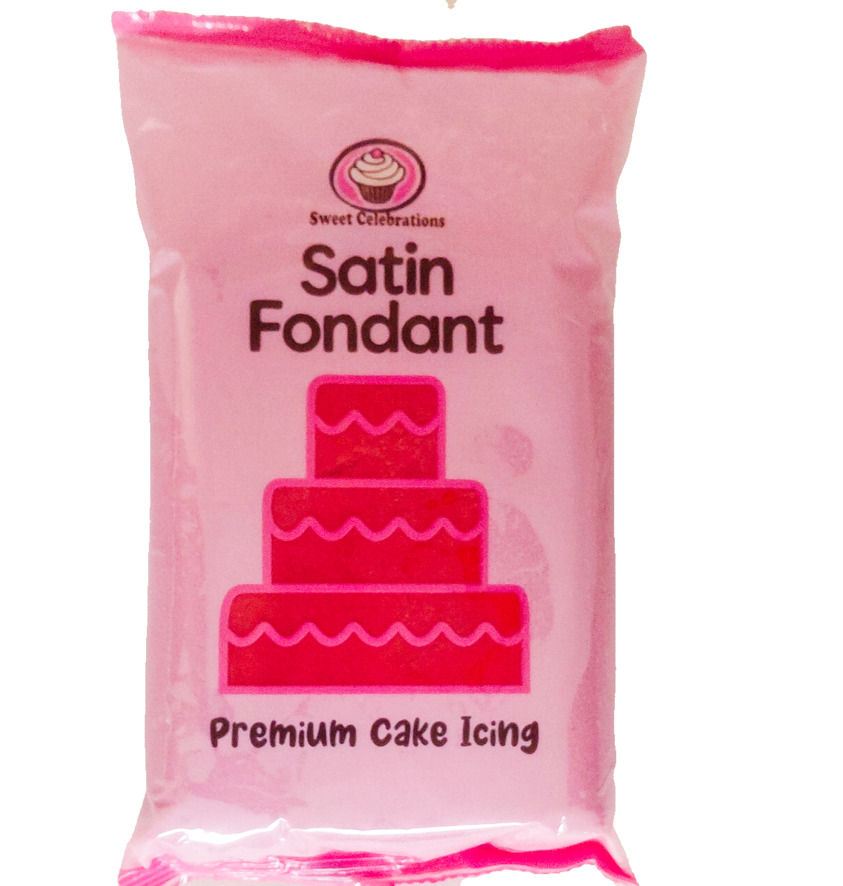 Satin Fondant Red